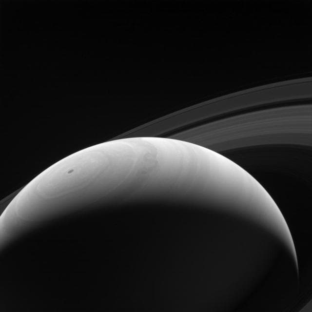 Sunrise on Saturn