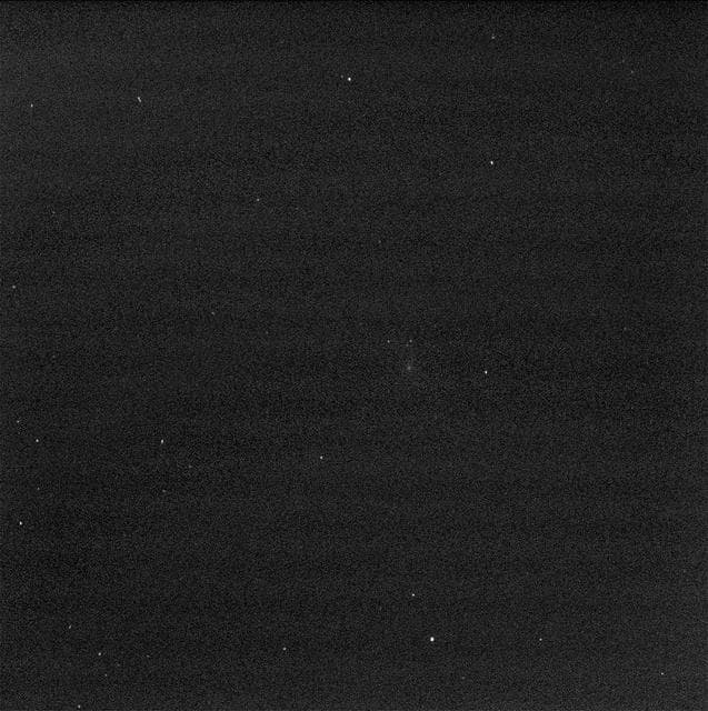 Mars Rover Opportunity View of Comet Blink of Two Exposures