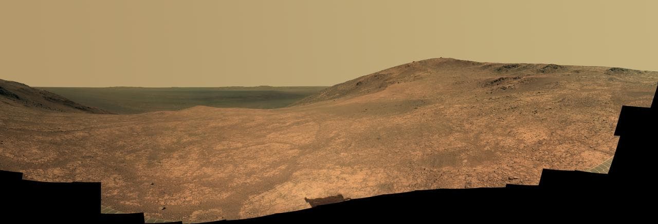 Mars Rover Opportunity Panorama of Marathon Valley