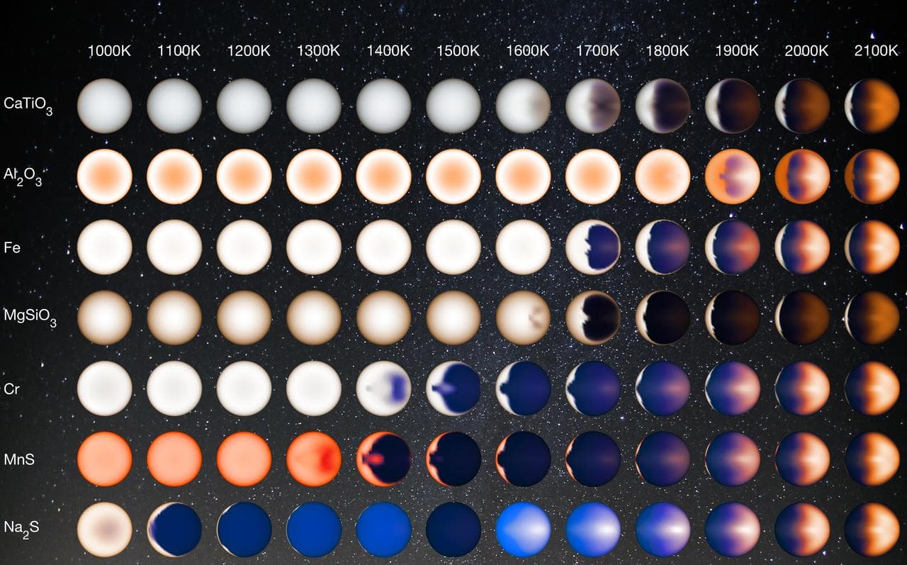 Clouds on Hot Jupiters Illustration