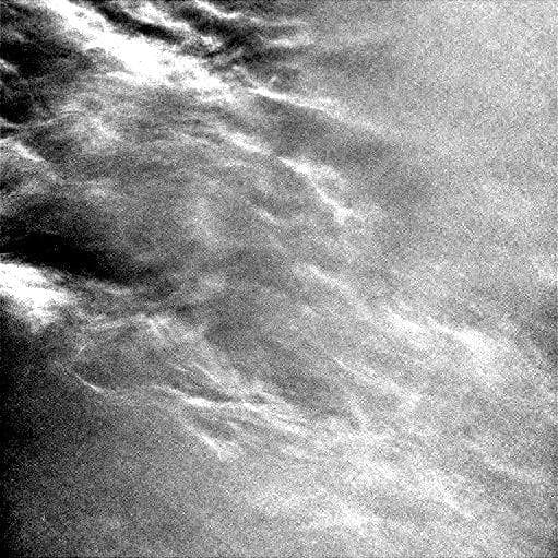 Clouds Sailing Overhead on Mars, Enhanced