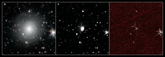 Spitzer Observes Neutron Star Collision
