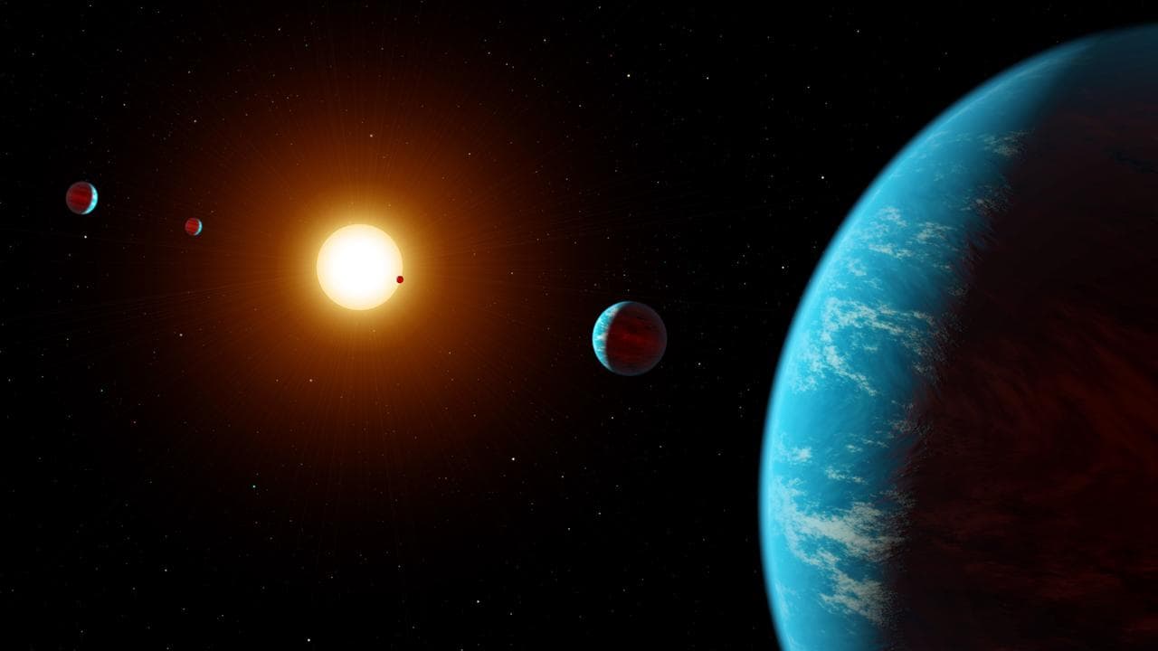 Kepler K2-138 System (Artist's Concept)