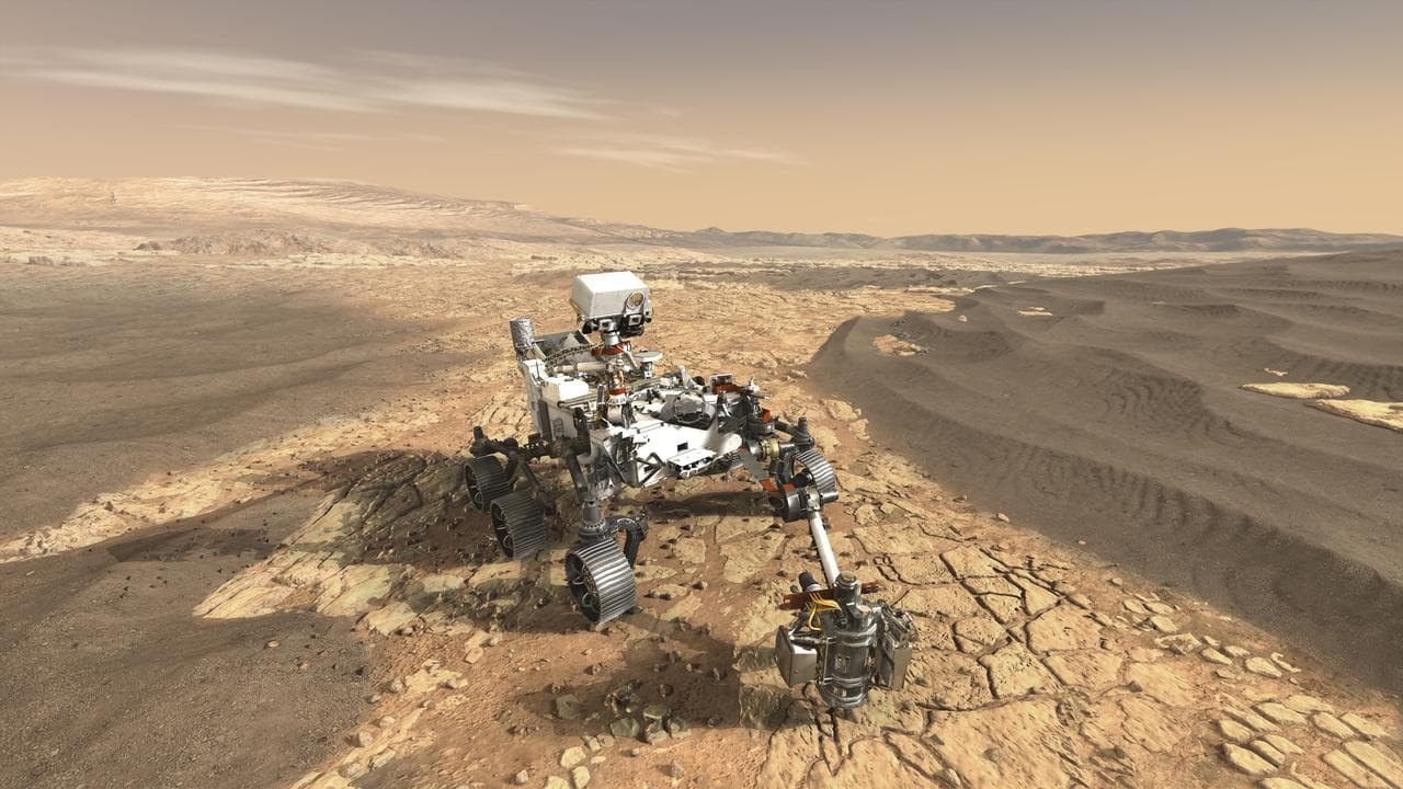 NASA's Mars 2020 Rover Artist's Concept #1 (Updated)