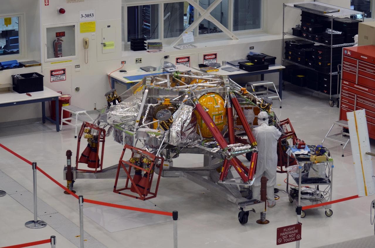 JPL Tech Works Mars 2020 Descent Stage