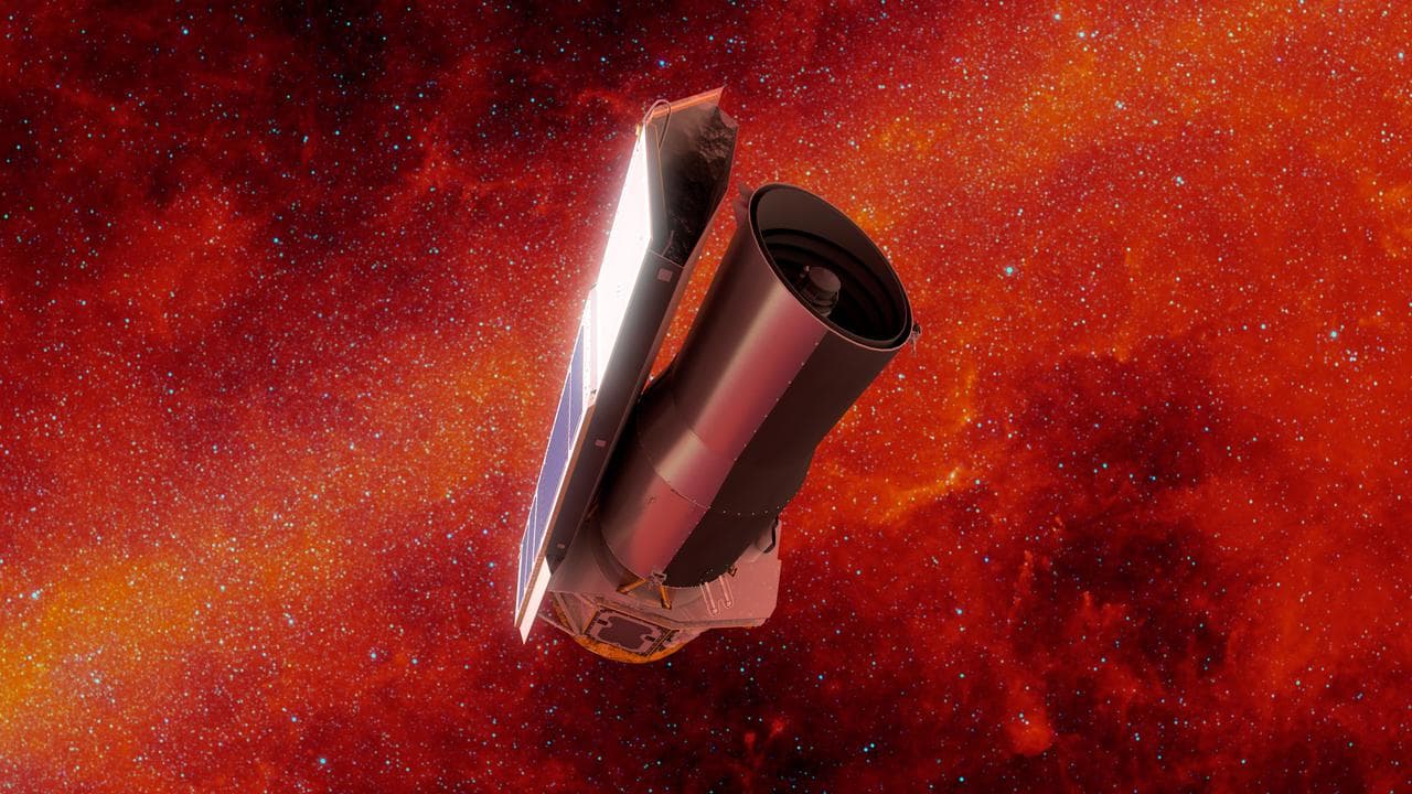 Spitzer Space Telescope (Illustration)