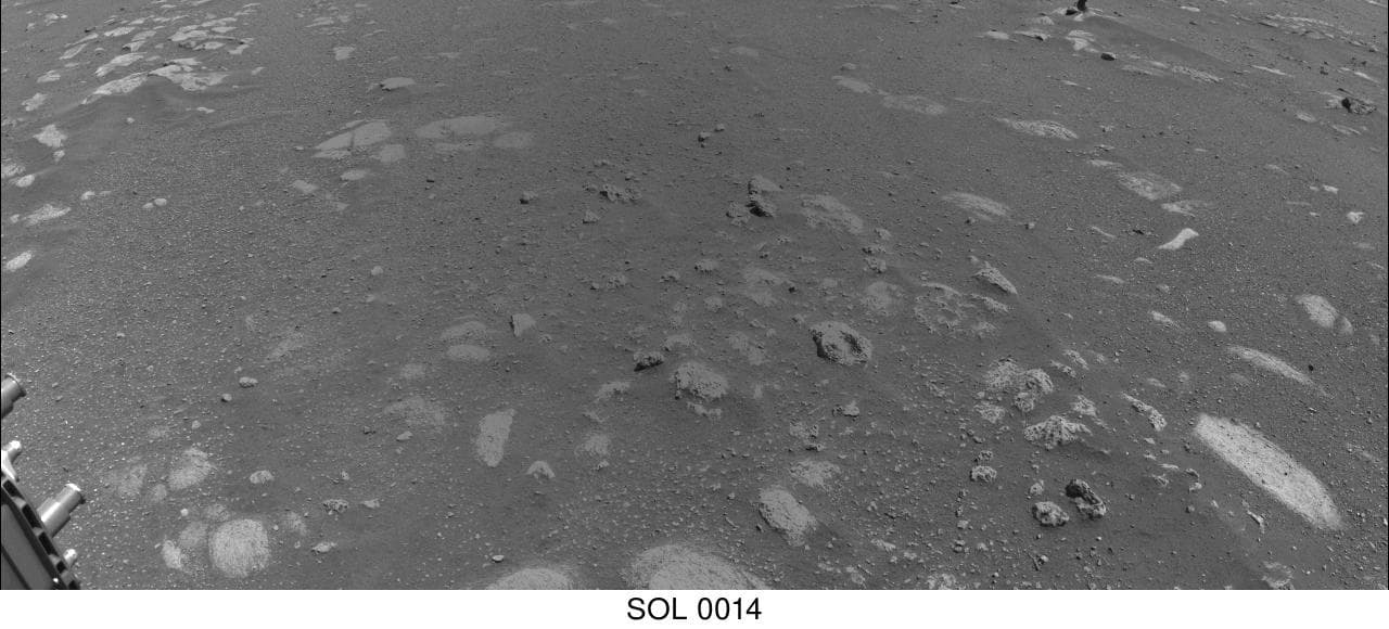 Perseverance Is Moving Right Along