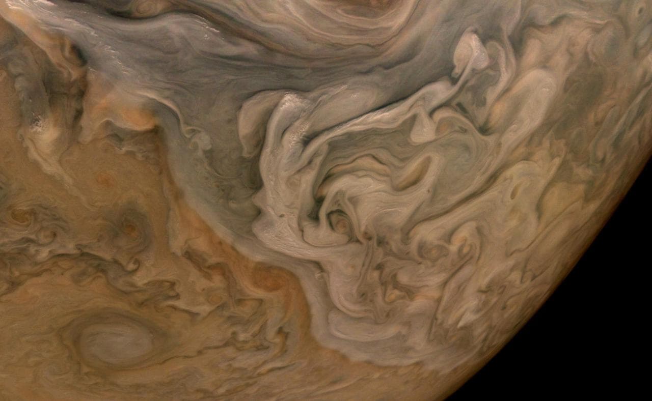 Clouds Stack Up in Jupiter's North Equatorial Belt
