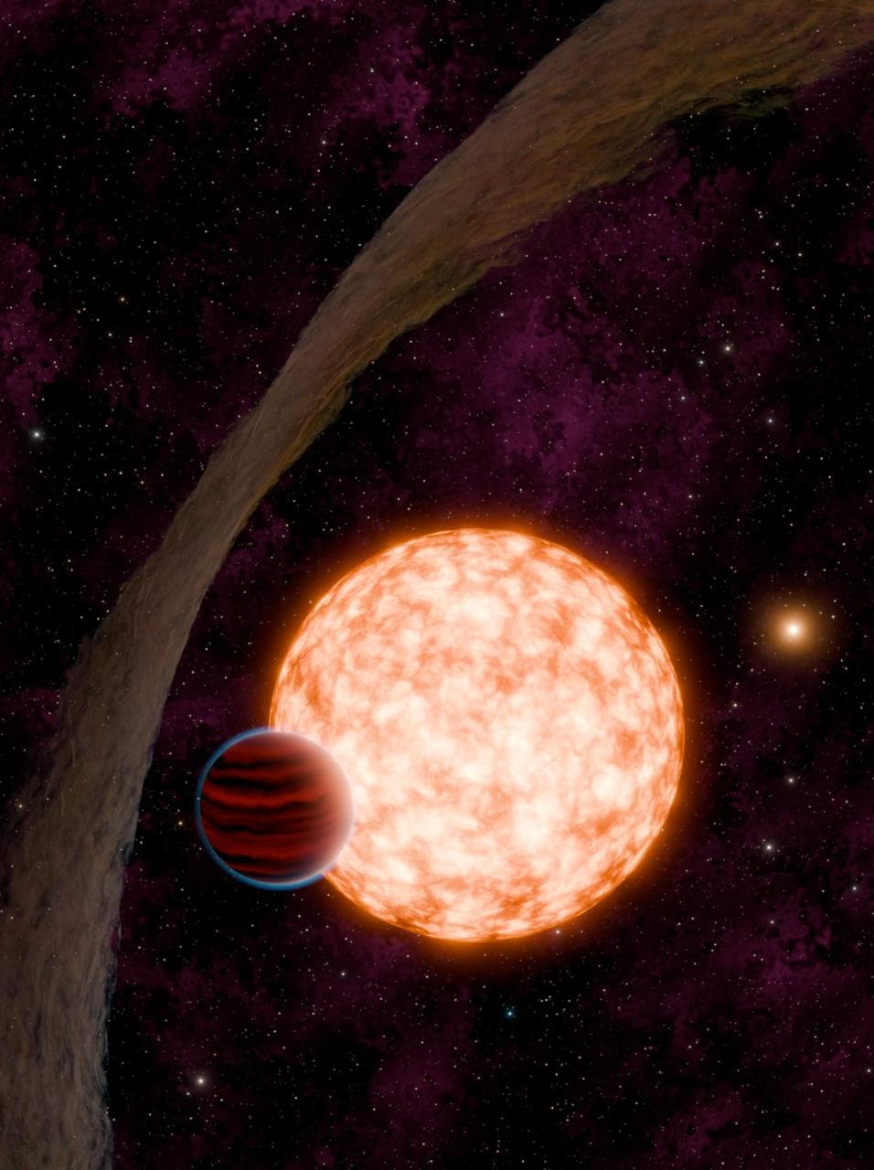 Young Exoplanet (Artist's Concept)