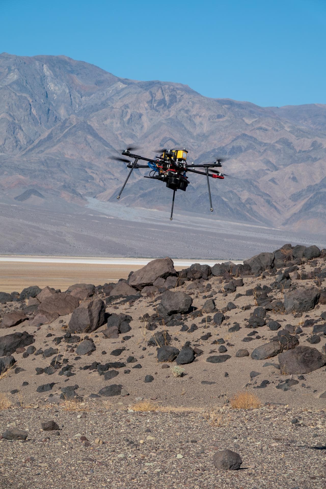 Research Drone Flies Over Mars Hill