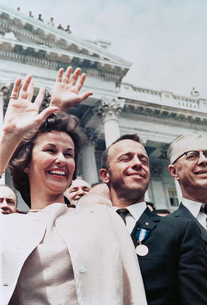 Astronaut Alan Shepard receives MASA Distinguished Service award