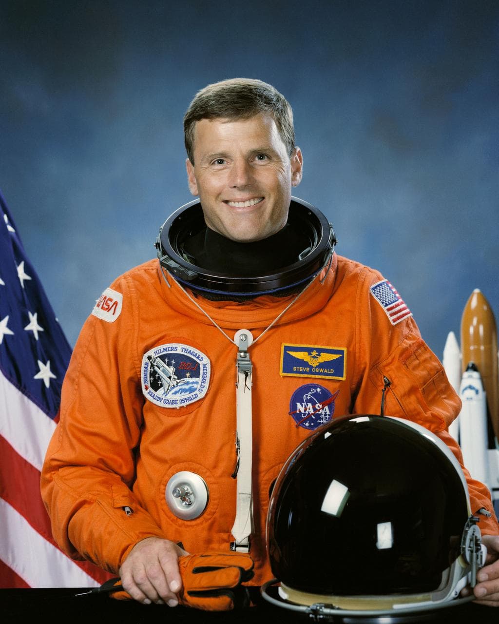 Official portrait of astronaut Stephen S. Oswald