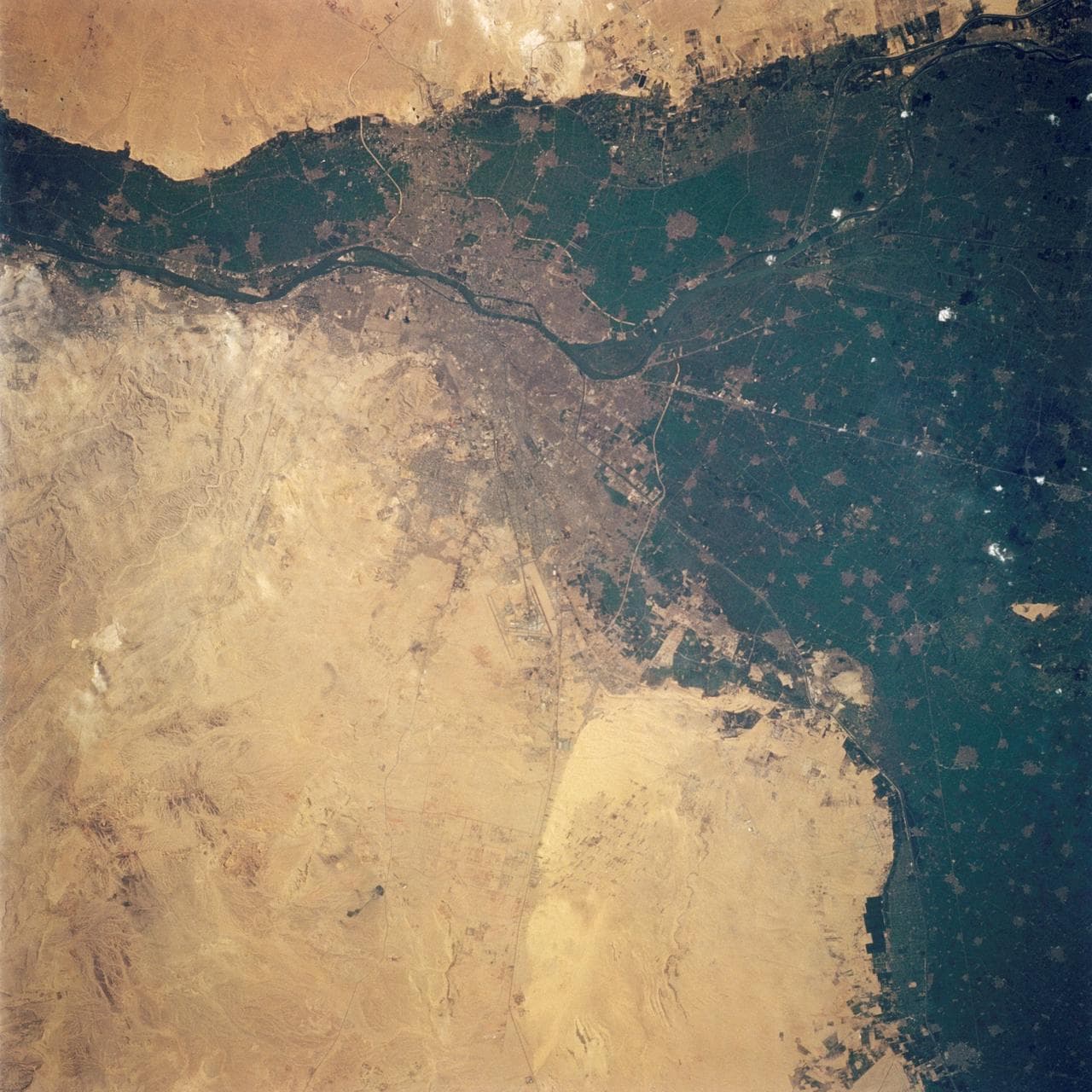 Cairo, Egypt as seen from STS-62