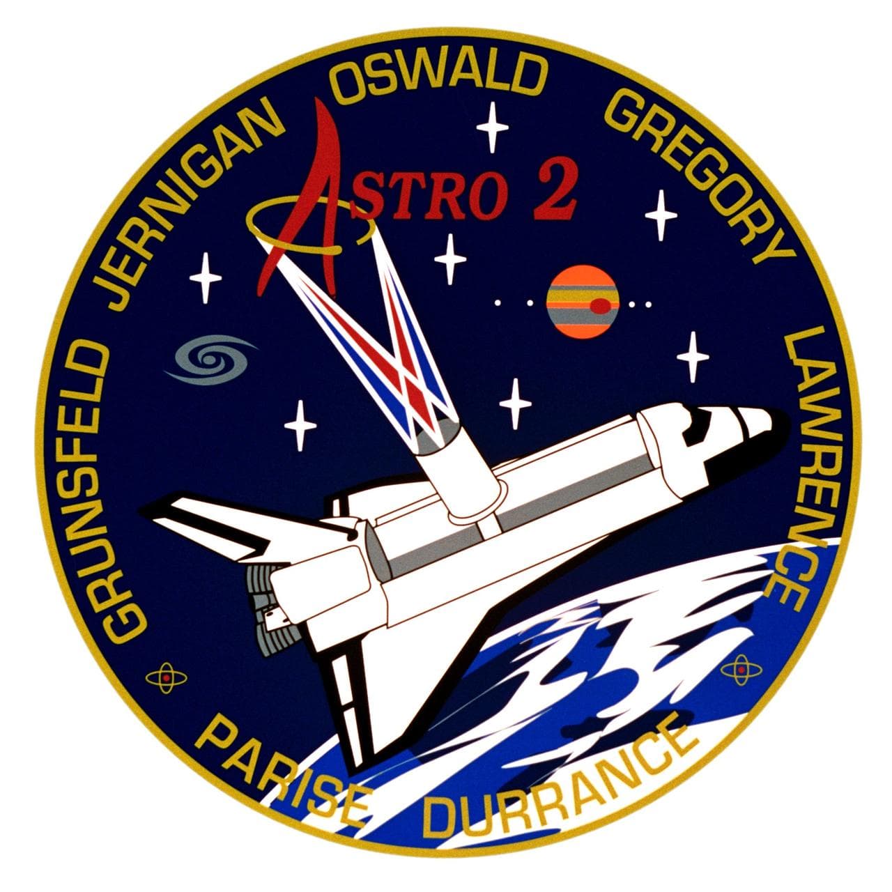 STS-67 crew insignia