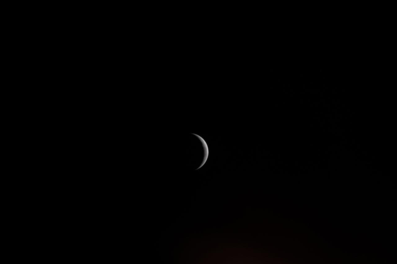 View of the Moon taken during the Expedition 36 mission