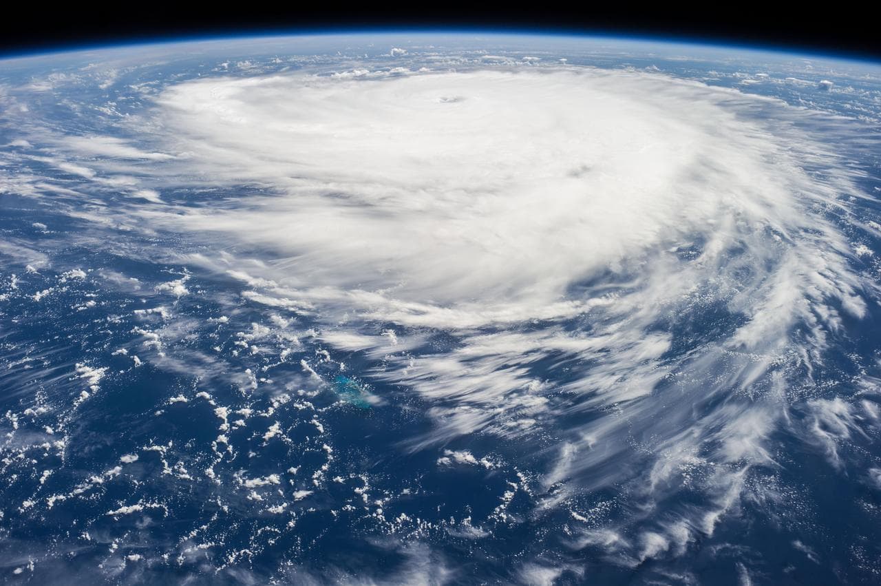 Hurricane Edouard taken by Expedition 41 crewmember