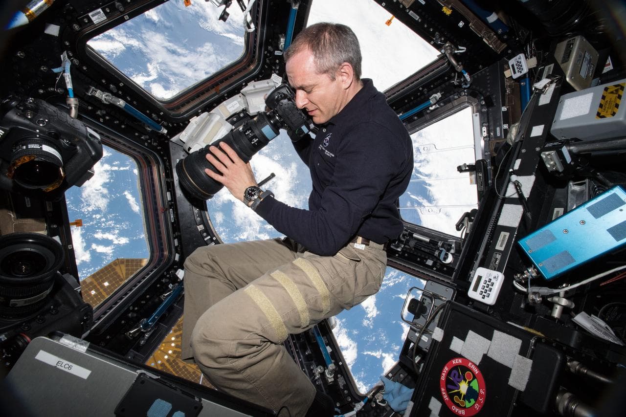 Astronaut David Saint-Jacques of the Canadian Space Agency