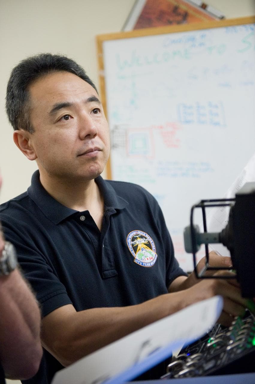 Expedition 28 JAXA astronaut Satoshi Furukawa and Astronaut Mike Fossum  