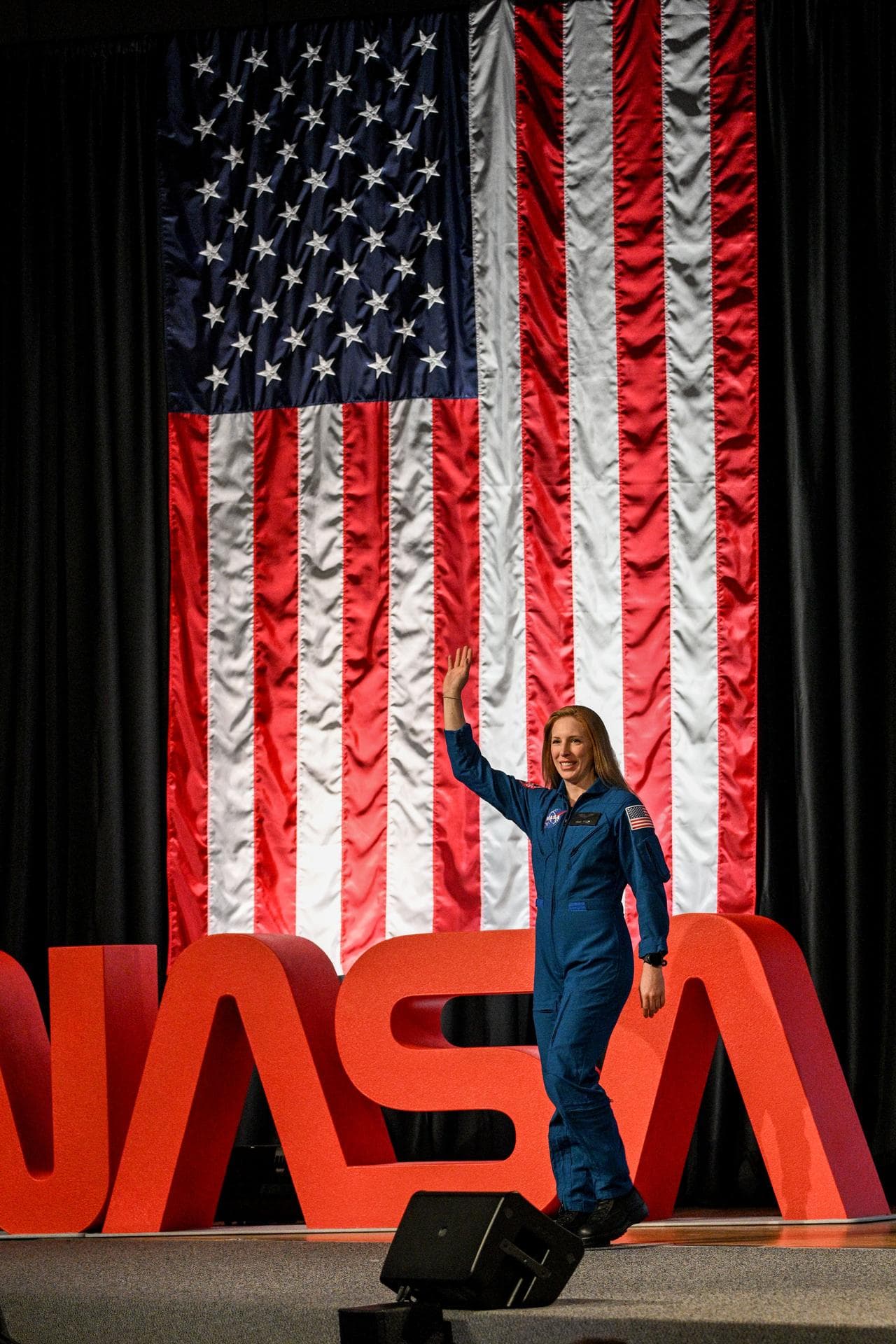 NASA 2025 Astronaut Candidate Imelda Muller at Announcement Ceremony