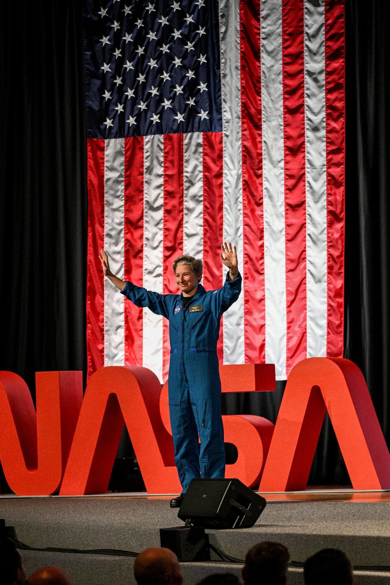 NASA 2025 Astronaut Candidate Erin Overcash at Announcement Ceremony