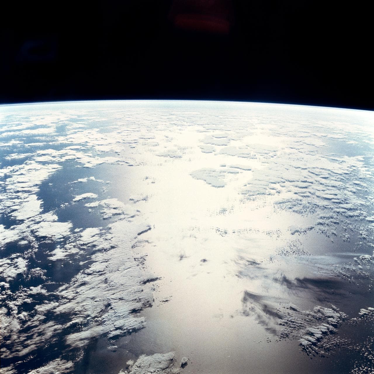 Clouds and Open Ocean near the Bahamas