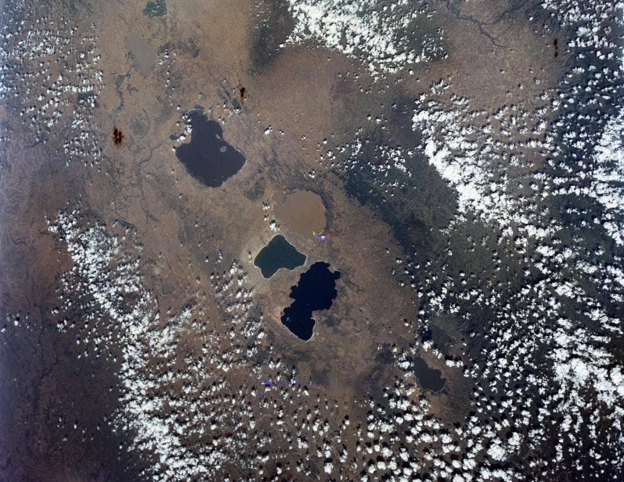 GEMINI-6 - EARTH-SKY - ETHIOPIA - OUTER SPACE