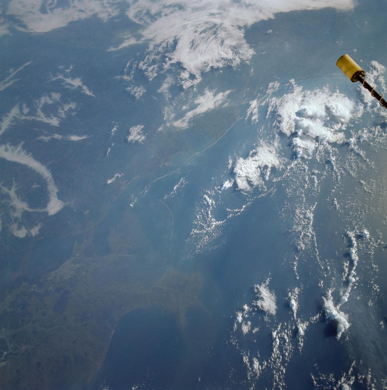 Gulf Coast from from Atchafalaya Bay to Apalachicola seen from Gemini 11