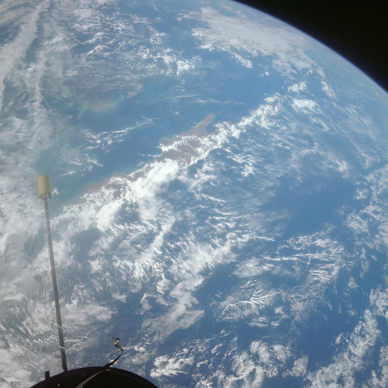 Indonesian Islands as seen from Gemini 11 spacecraft