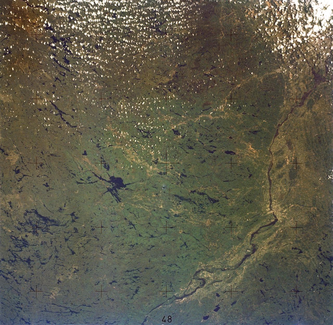 Ottawa, Quebec Province, Canada and Glaciated Landscape