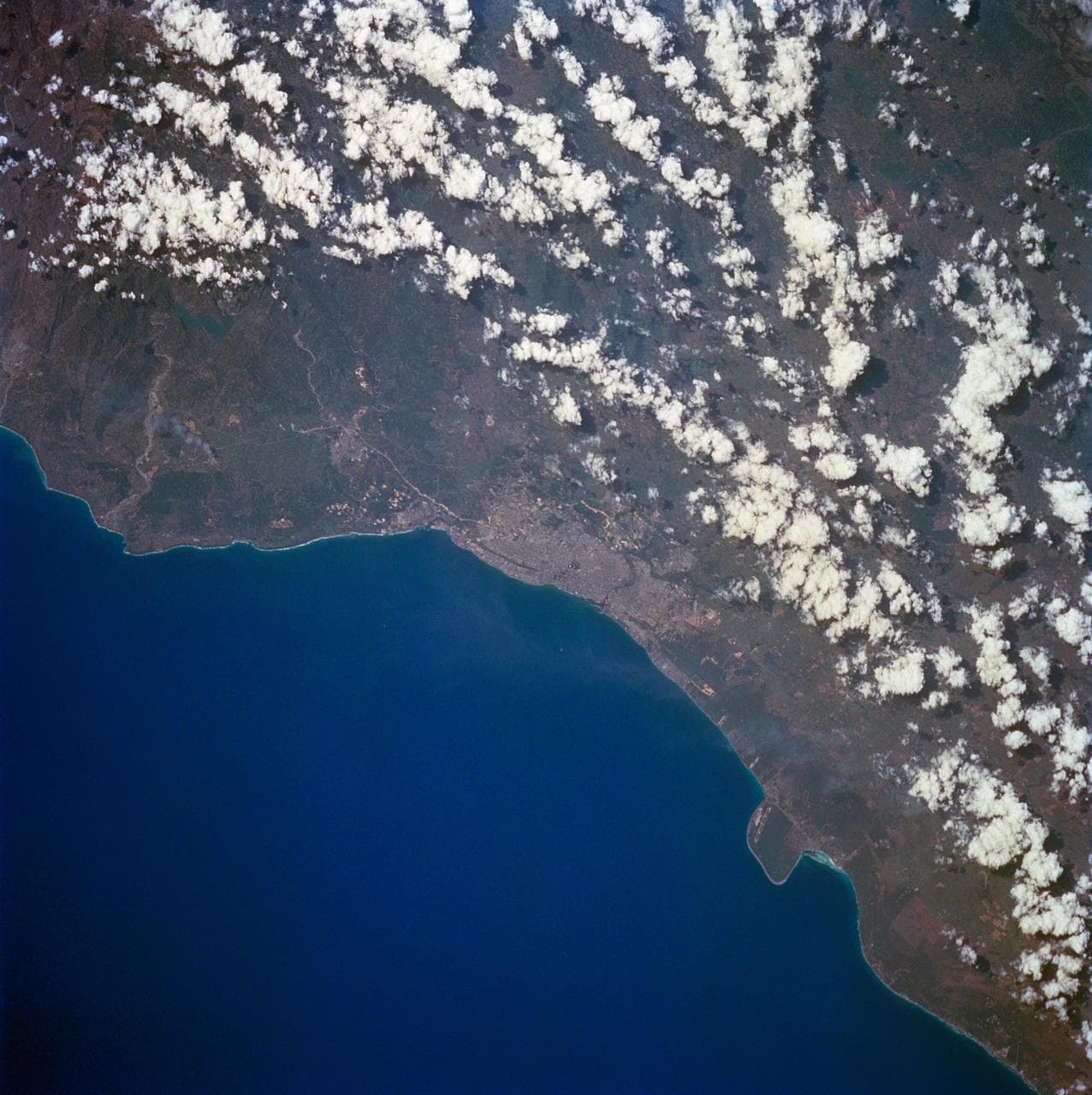 Santo Domingo, Dominican Republic as seen from STS-60