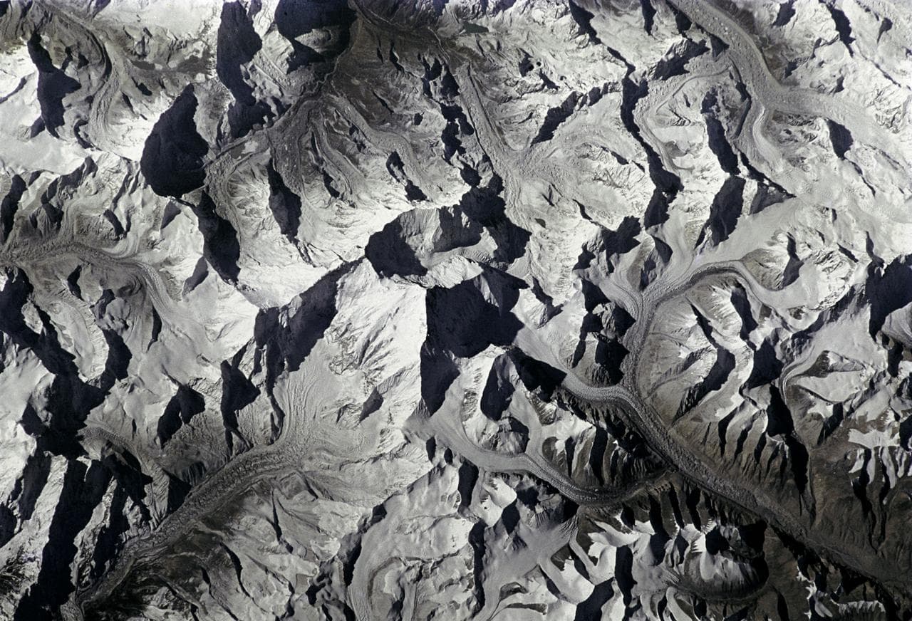 Mt. Everest as seen from STS-66 shuttle Atlantis