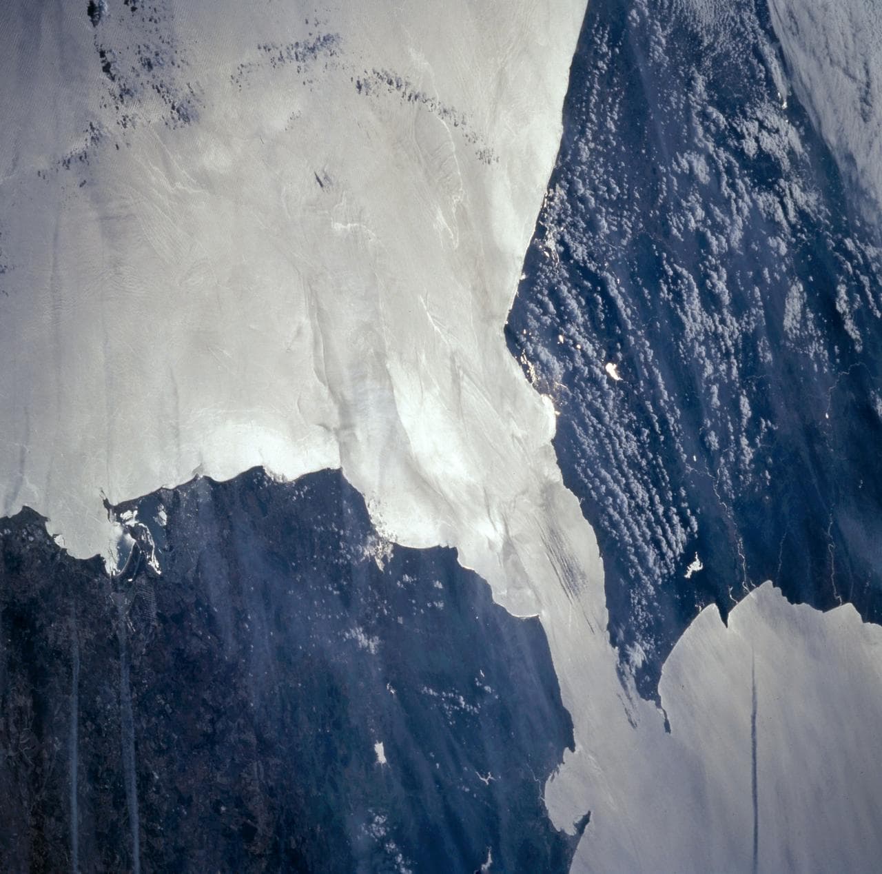 Strait of Gibraltar seen from STS-66