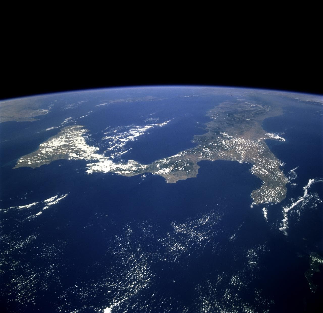 Earth observations taken from Space Shuttle Columbia during STS-78 mission